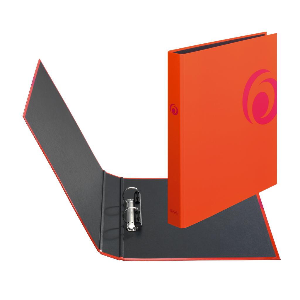 2 RING BINDER FRESH COLOUR A4 ORANGE MAX.FILE