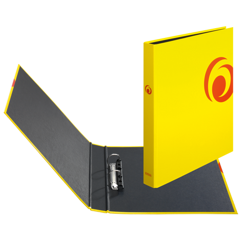 2 RING BINDER FRESH COLOUR A4 YELLOW MAX.FILE