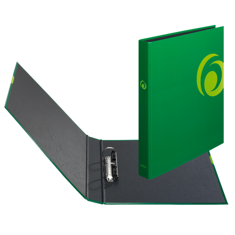 2 RING BINDER FRESH COLOUR A4 GREEN MAX.FILE