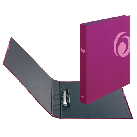2 RING BINDER FRESH COLOUR A4 BERRY MAX. FILE
