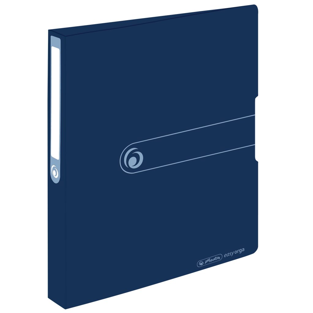 2 RING BINDER RECYCLING PP A4 25MM DARK BLUE