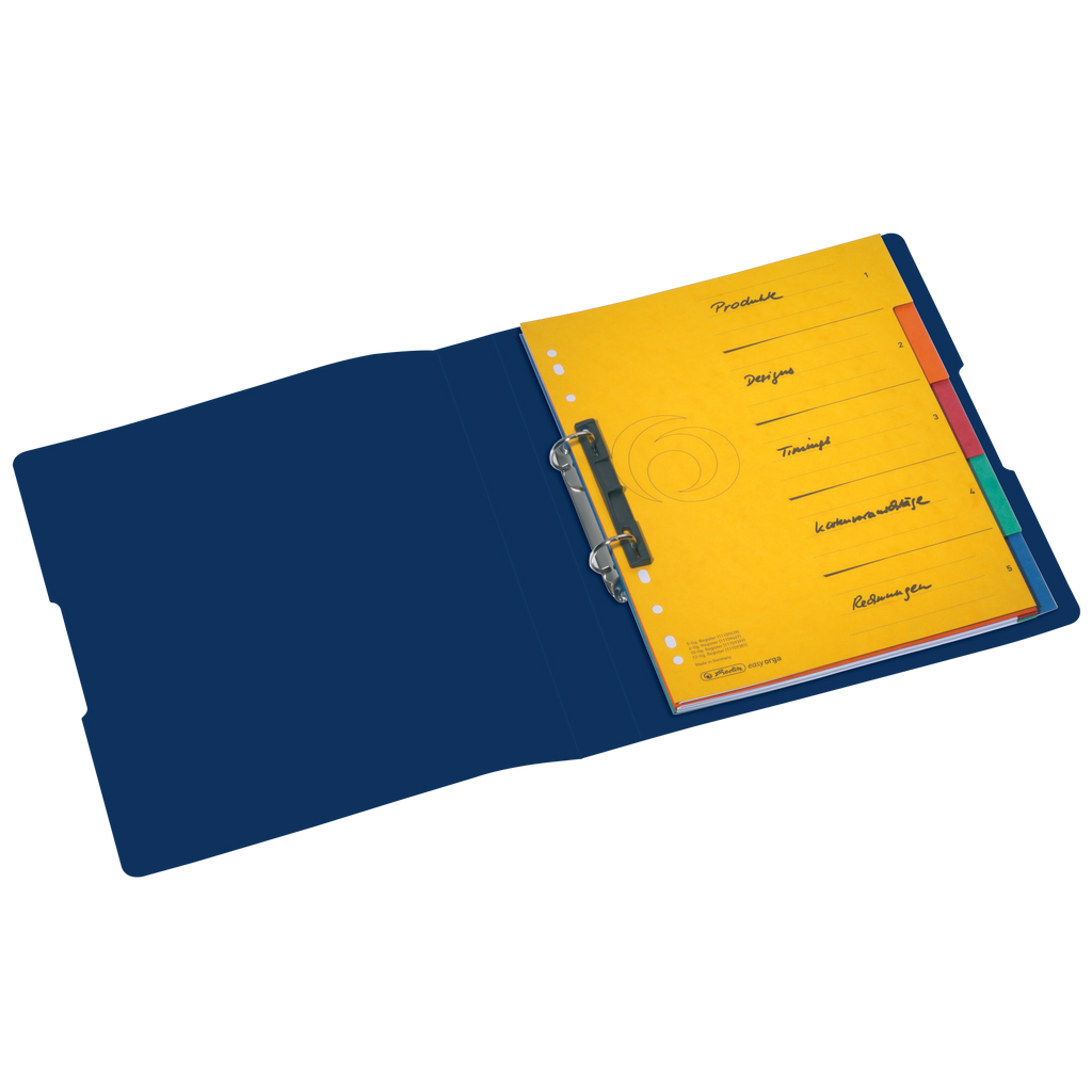 2 RING BINDER RECYCLING PP A4 25MM DARK BLUE