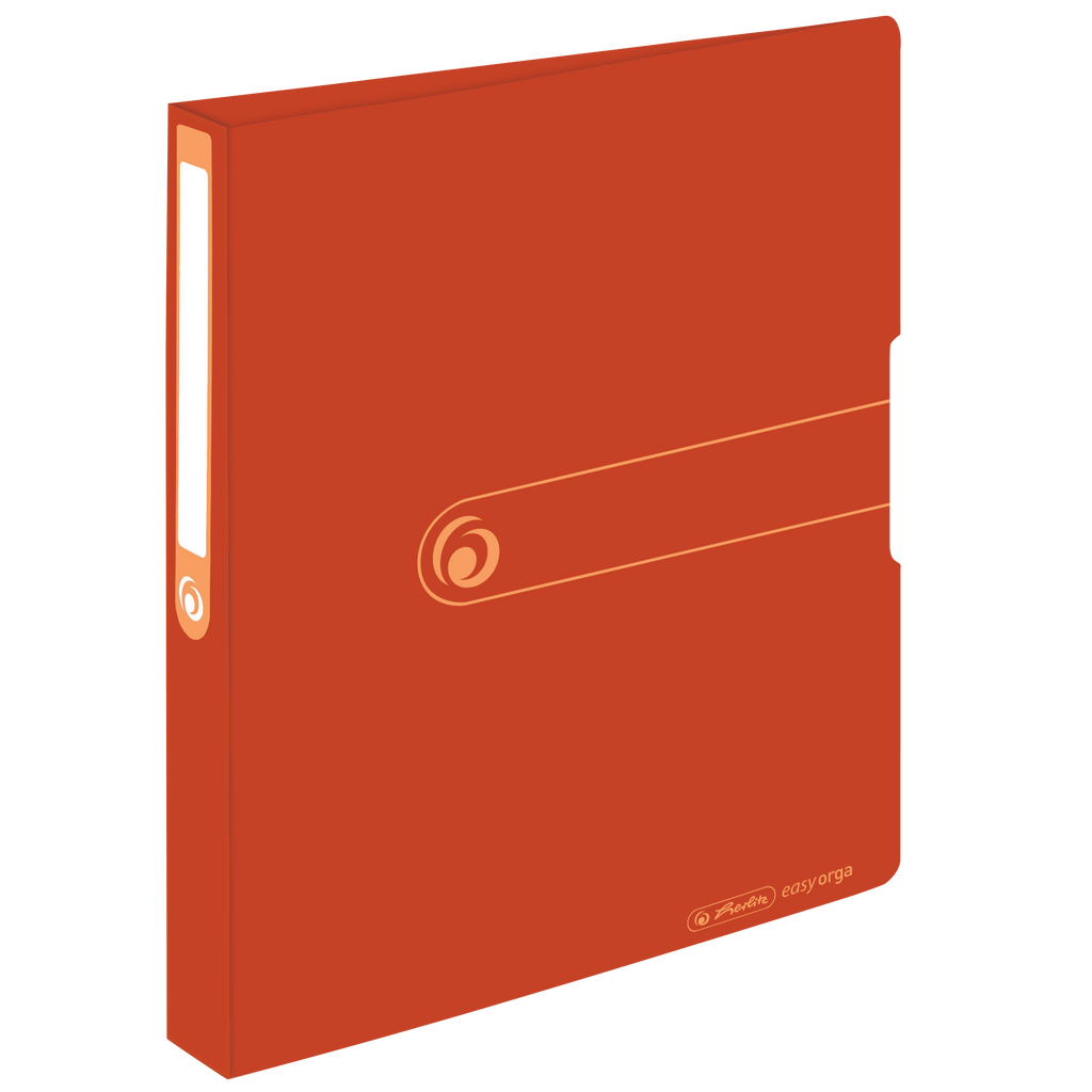 2 RING BINDER RECYCLING PP A4 25MM ORANGE