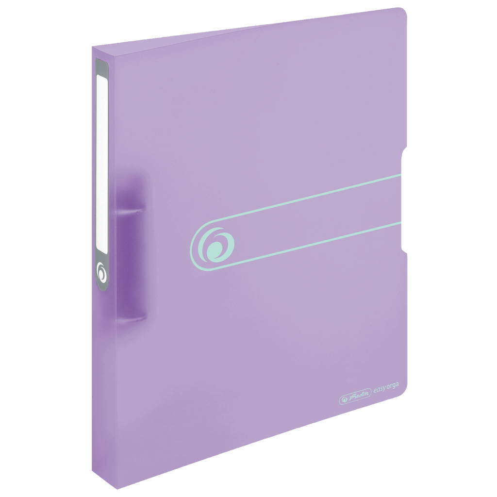 2 RING BINDER PASTELS PP A4 25MM LILAC TRANSP.TO GO