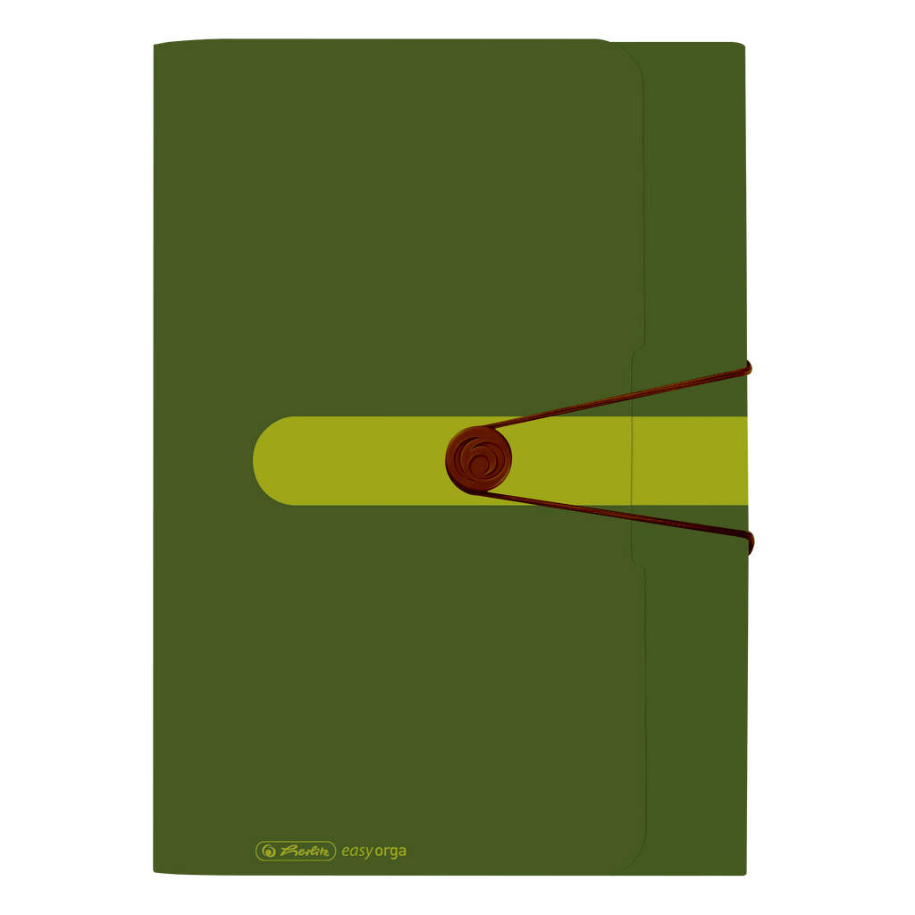 EXPANDING FILE RECYCLING PP 12 PARTS DARK GREEN