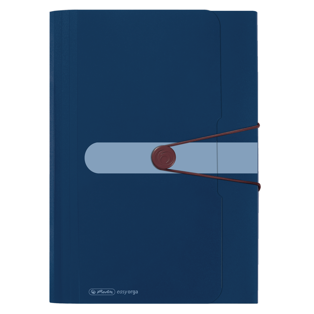 EXPANDING FILE RECYCLING PP 12 PARTS DARK BLUE