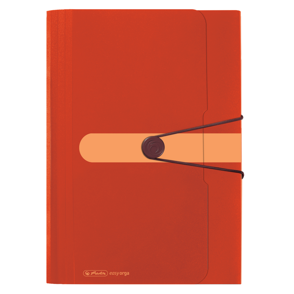 EXPANDING FILE RECYCLING PP 12 PARTS ORANGE