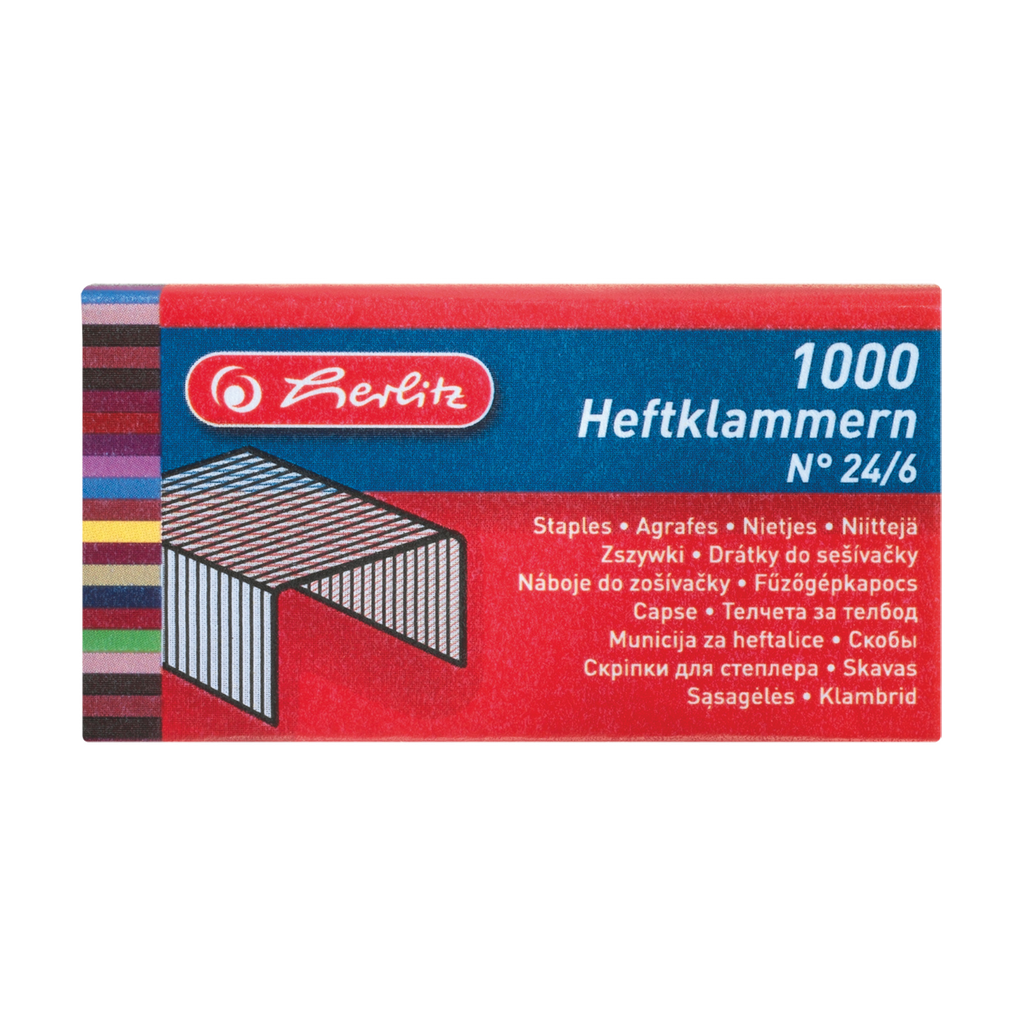 STAPLES NO.24/6 1000PCS/BOX