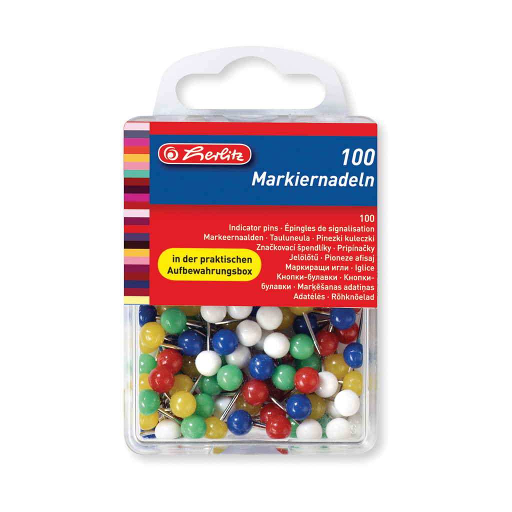 INDICATOR PINS 100PCS/BOX COLOURED