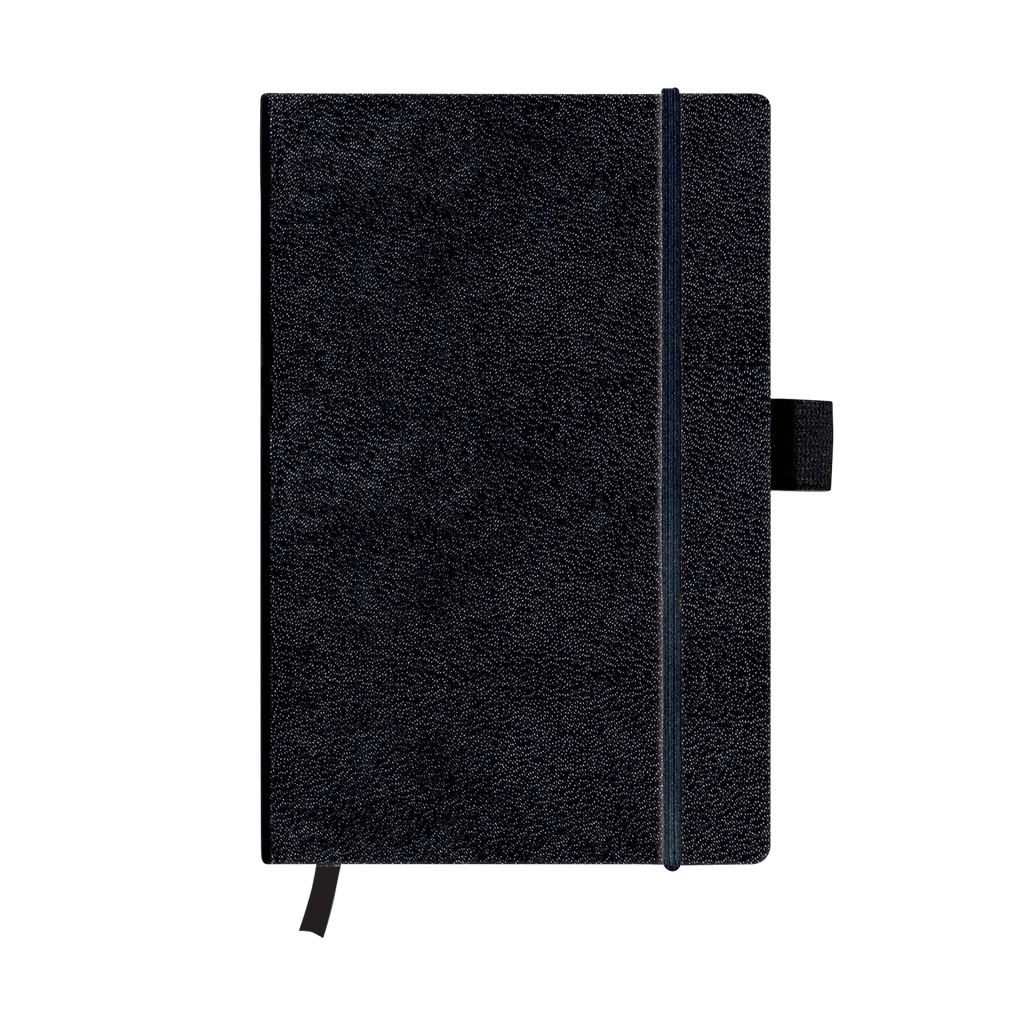 NOTEBOOK CLASSIC A6/96 RULED BLACK MY.BOOK