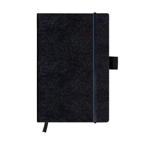 NOTEBOOK CLASSIC A6/96 RULED BLACK MY.BOOK