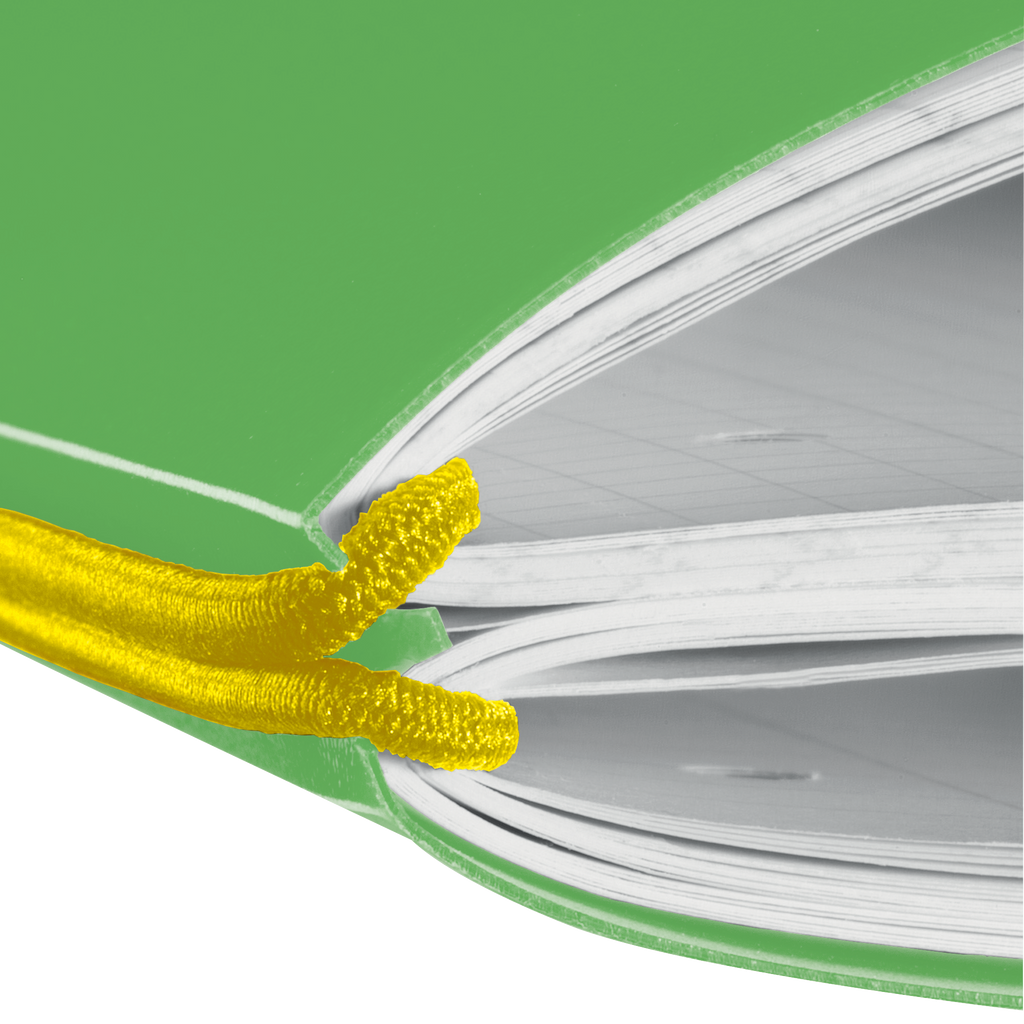 NOTEBOOK FLEX A4 2X40 RULED + SQUARED LIGHT GREEN