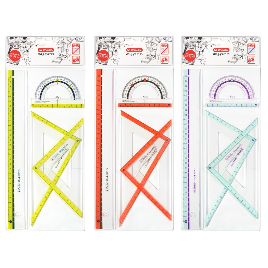 GEOMETRIC SET MY.PEN 4 PARTS