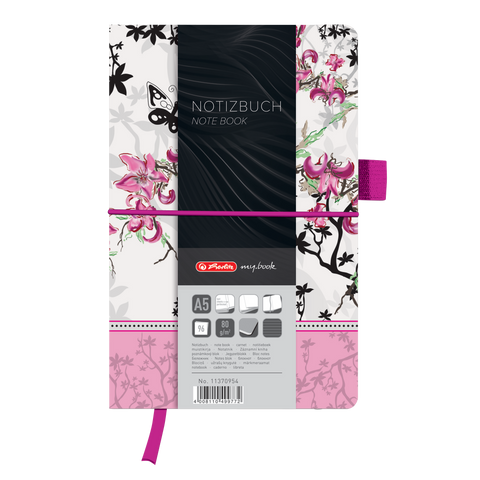 NOTEBOOK FASHION A5/96 RULED LADYLIKE MY.BOOK