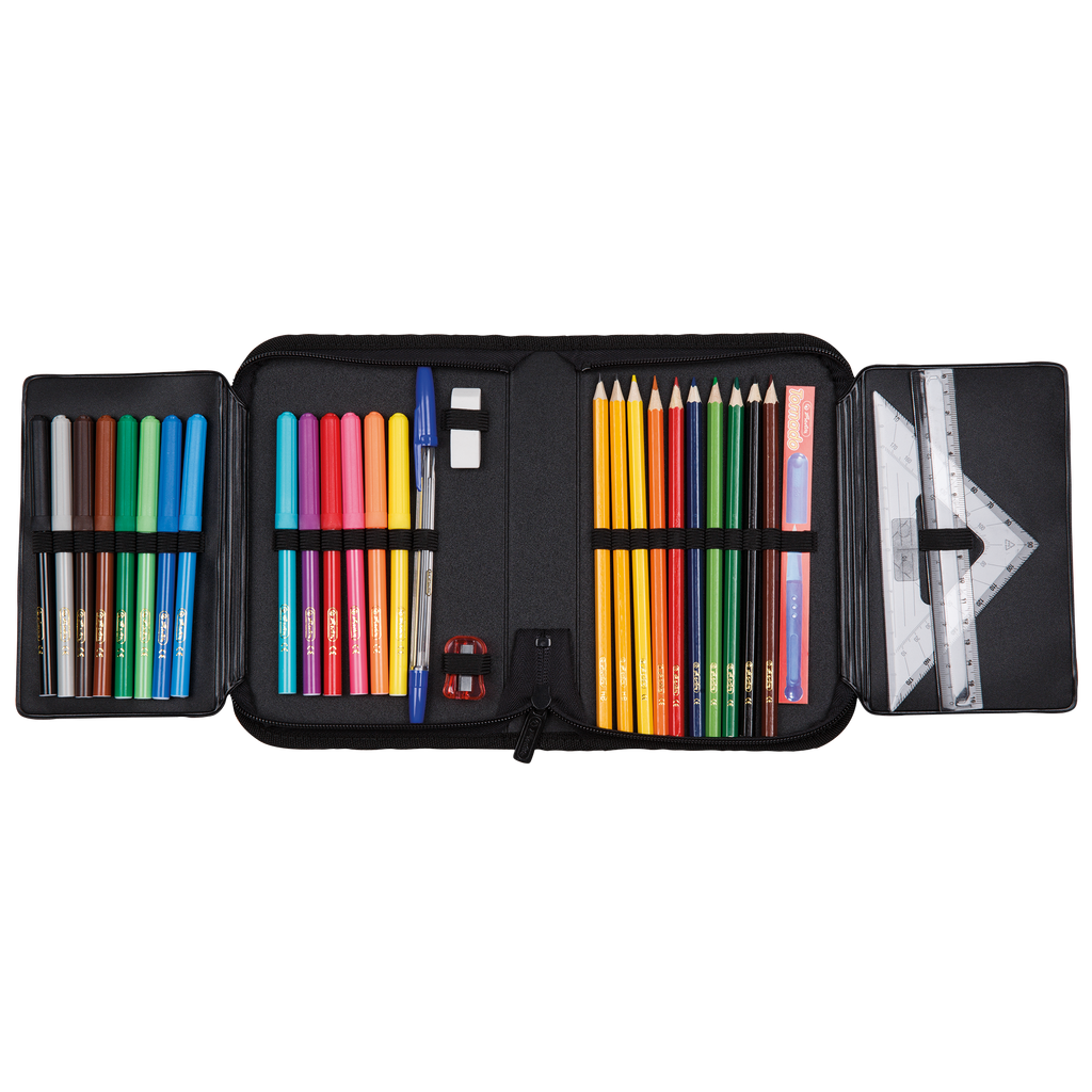 PENCIL CASE 31 PCS. SMART MOTORBIKE