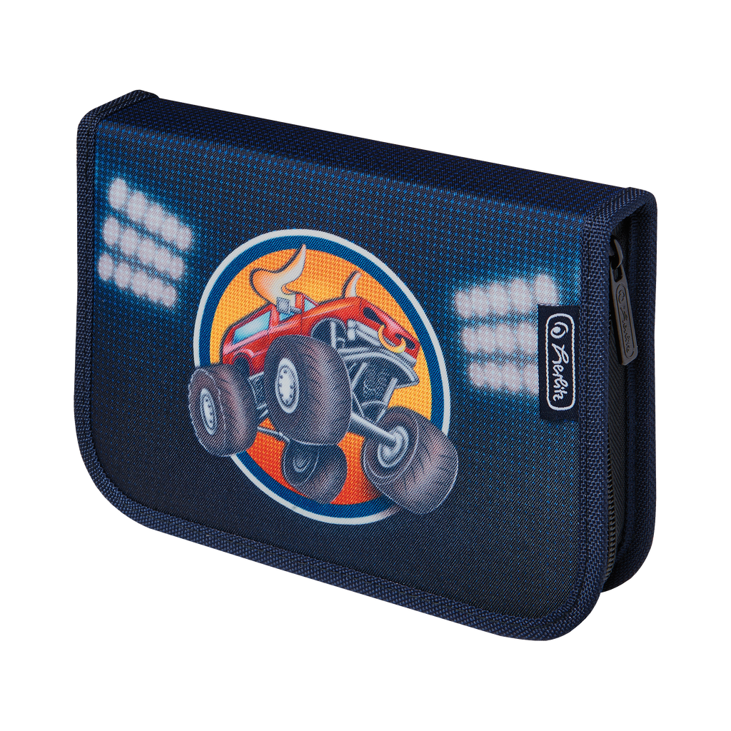 PENCIL CASE 31 PCS. MONSTER TRUCK