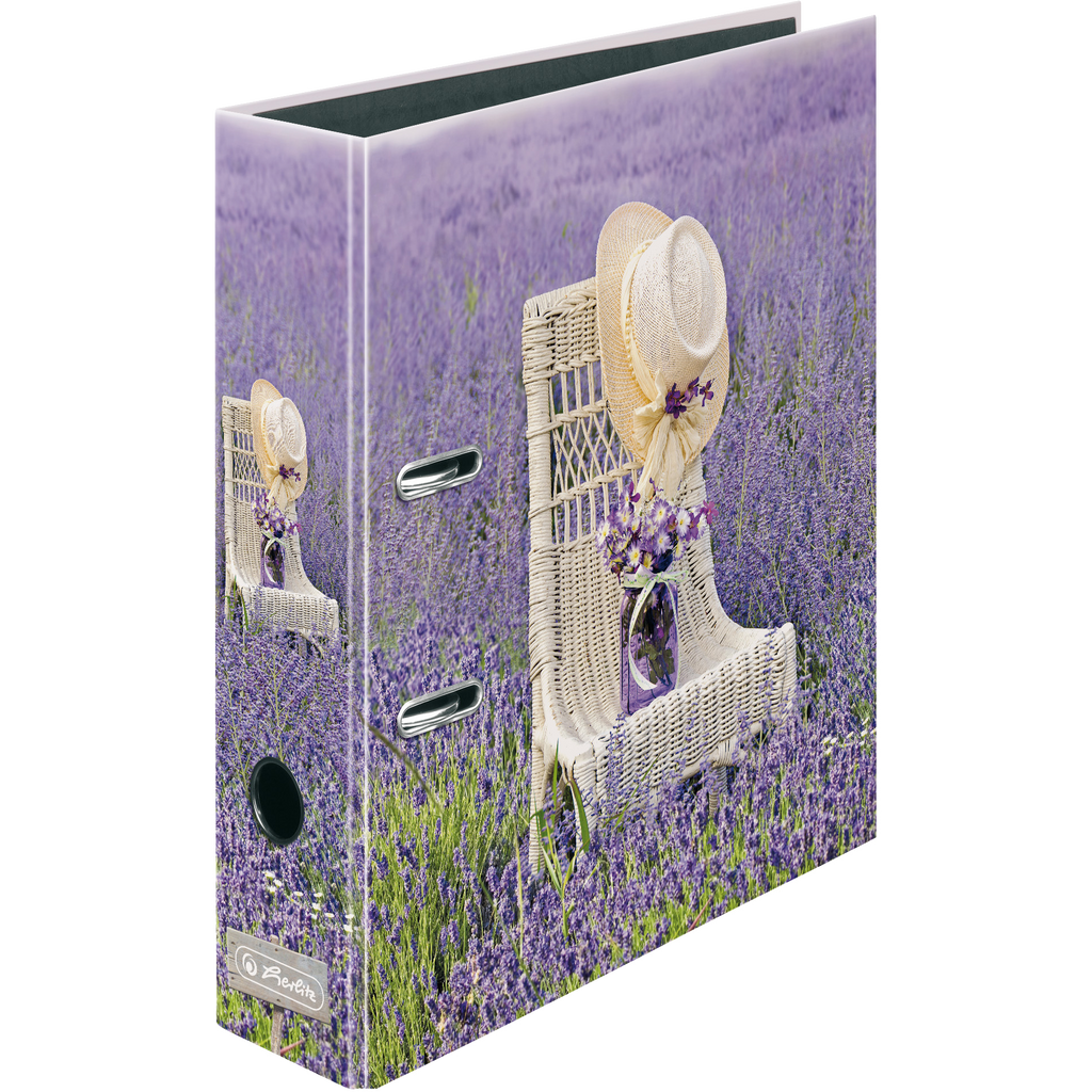 LEVER ARCH FILE A4 8CM LAVENDER MAX.FILE
