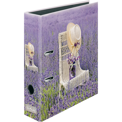 LEVER ARCH FILE A4 8CM LAVENDER MAX.FILE