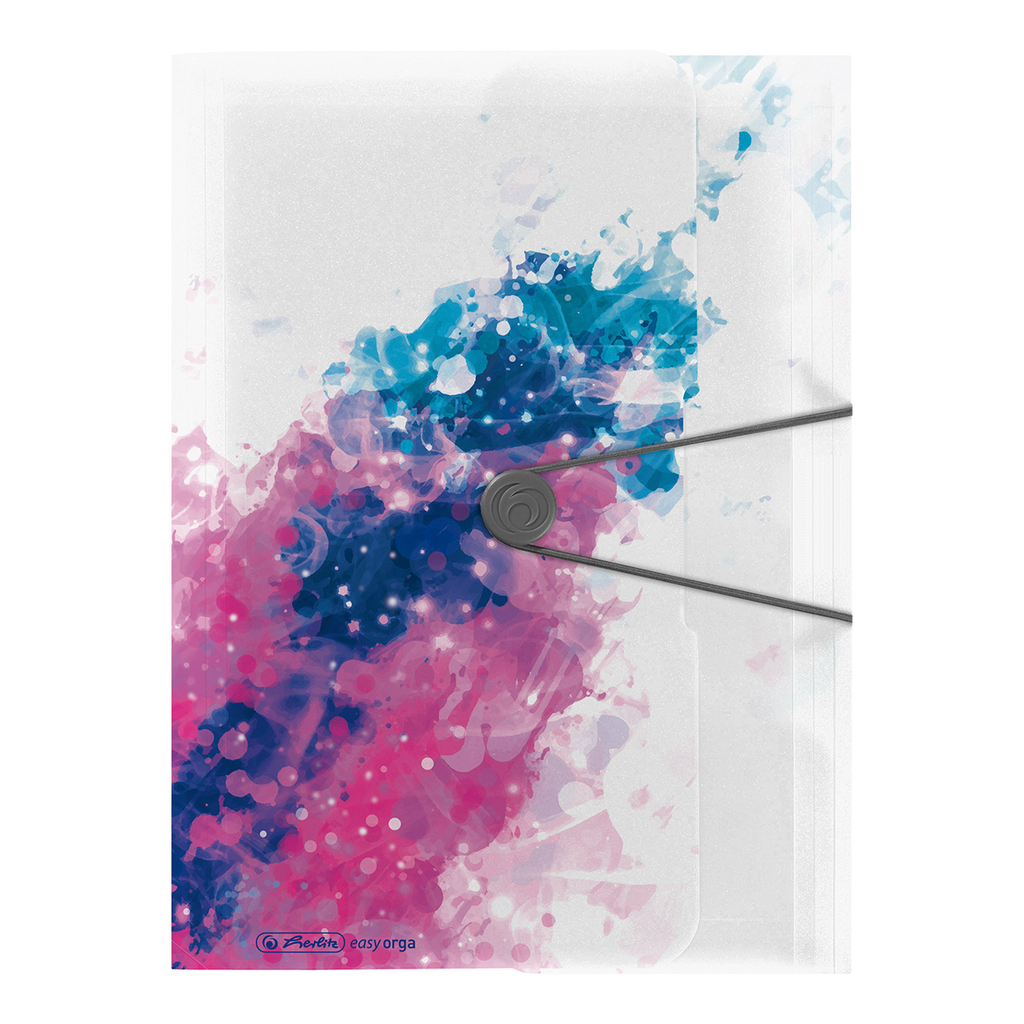 WALLET FOLDER A4 PP SPLASH PINK