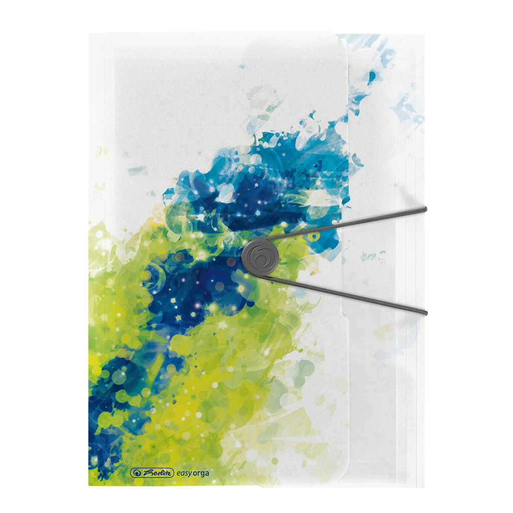 WALLET FOLDER A4 PP SPLASH LEMON