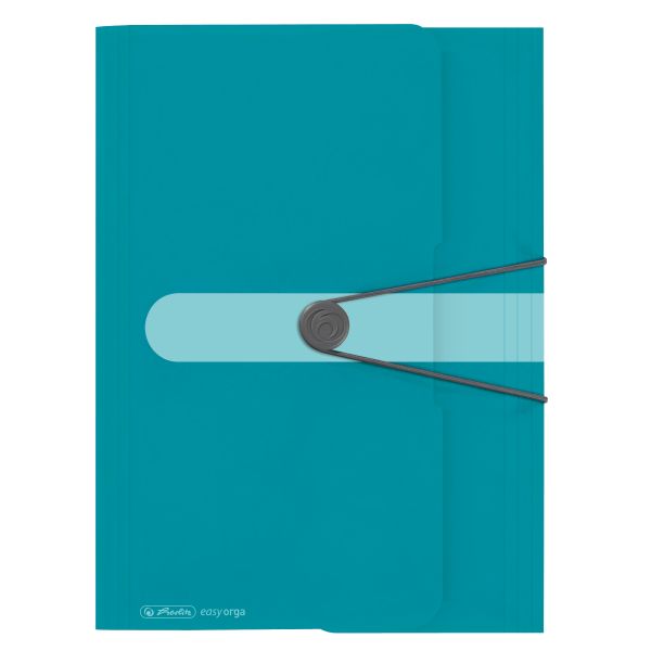 WALLET FOLDER A4 EASY ORGA TO GO OPAQUE CARIBBEAN TURQUOISE
