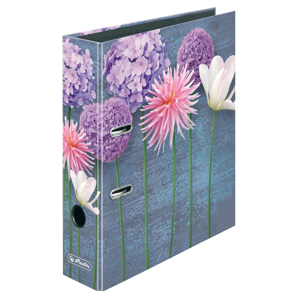 LEVER ARCH FILE A4 8CM FLOWER MIX MAX.FILE