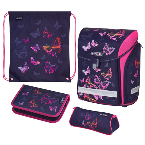 SCHOOLBAG MIDI PLUS RAINBOW BUTTERFLY