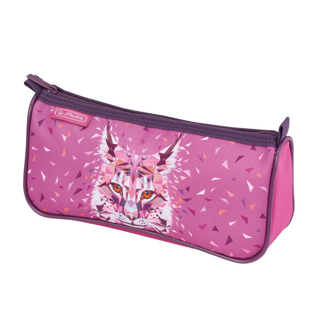PENCIL POUCH SPORT WILD ANIMALS LYNX