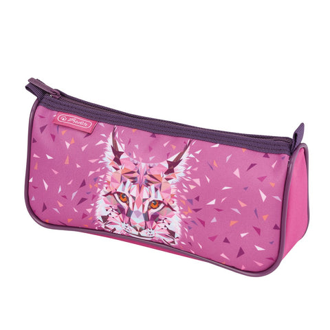 PENCIL POUCH SPORT WILD ANIMALS LYNX