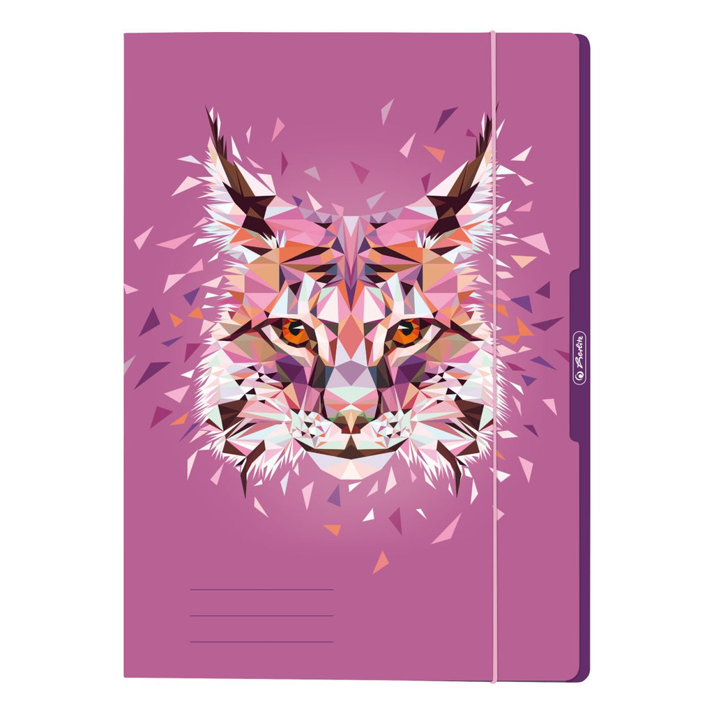 ART STORING FILE A4 WILD ANIMALS LYNX