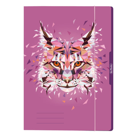 ART STORING FILE A4 WILD ANIMALS LYNX