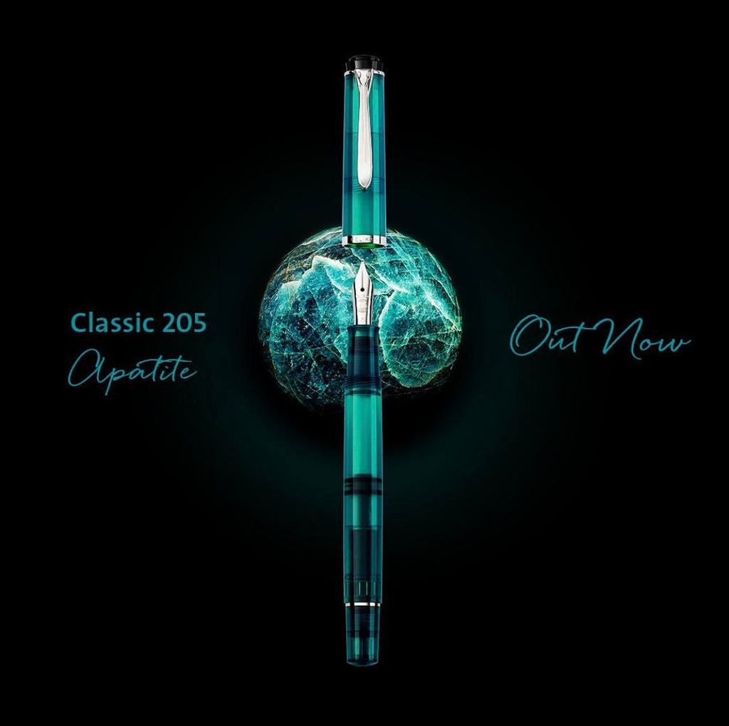 SE CLASSIC SET M205 APATITE FOUNTAIN PEN EF + EDELSTEIN® INK IN GIFT BOX