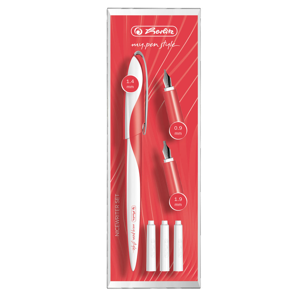 NICEWRITER SET MY.PEN STYLE GLOWING RED