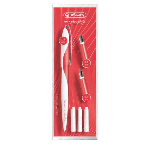 NICEWRITER SET MY.PEN STYLE GLOWING RED