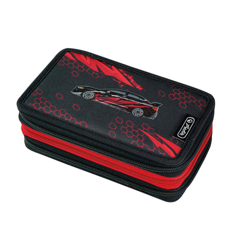 TRIPLE PENCIL CASE 31 PCS. DRIVEN