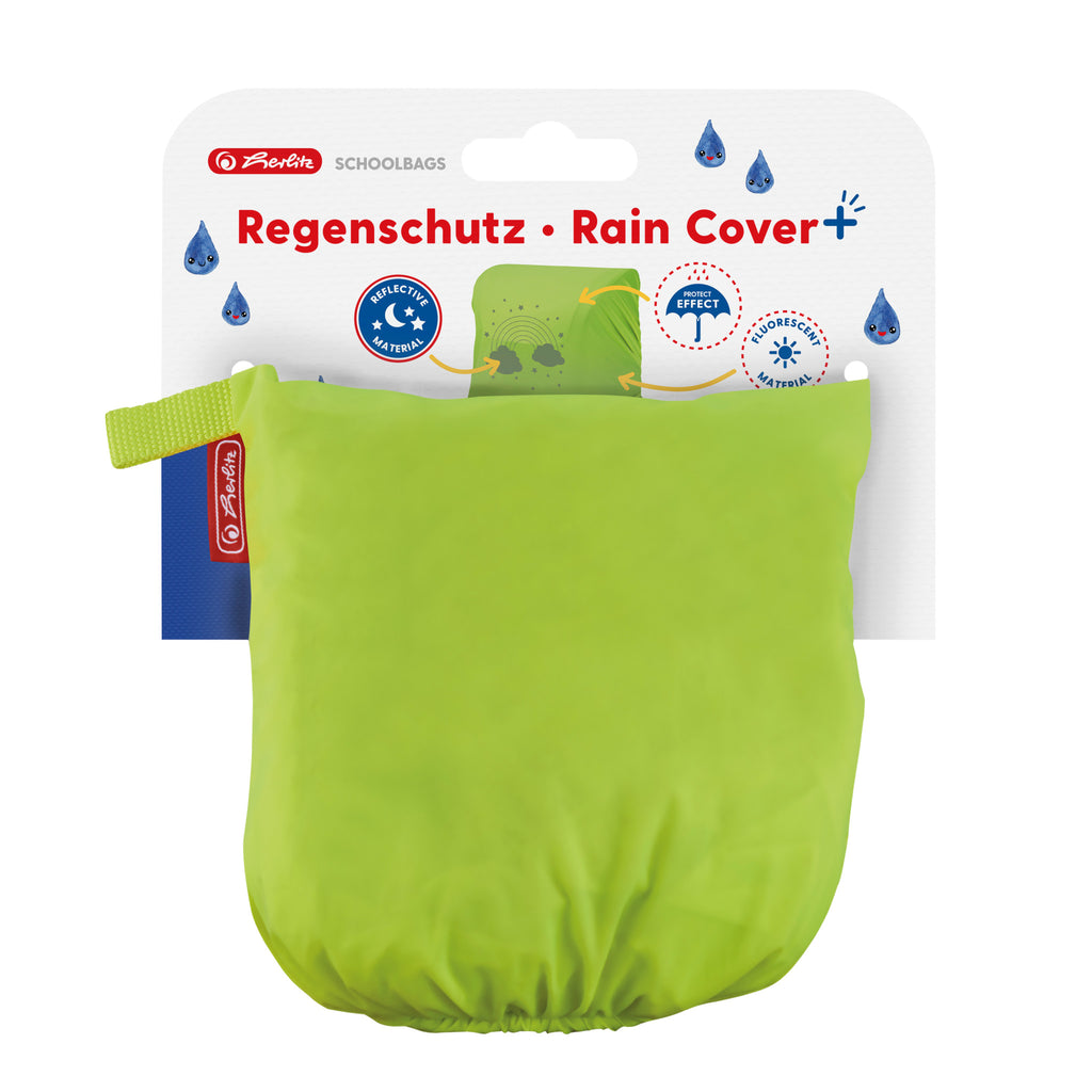 SCHOOLBAG RAIN COVER YELLOW