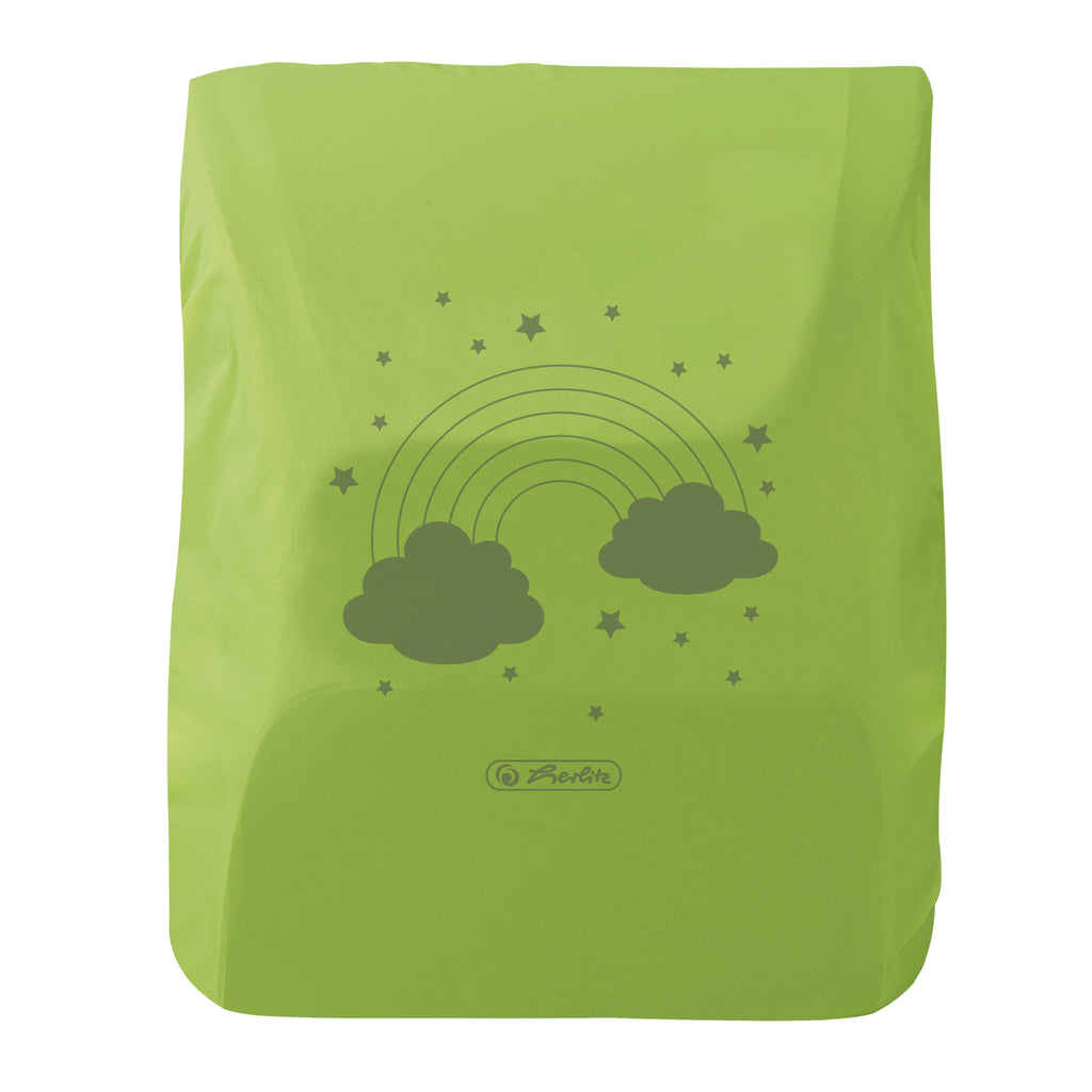 SCHOOLBAG RAIN COVER YELLOW