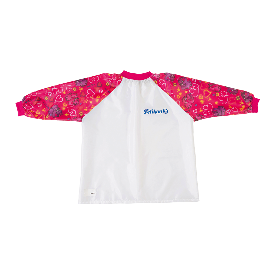 PAINT APRON GIRL RED