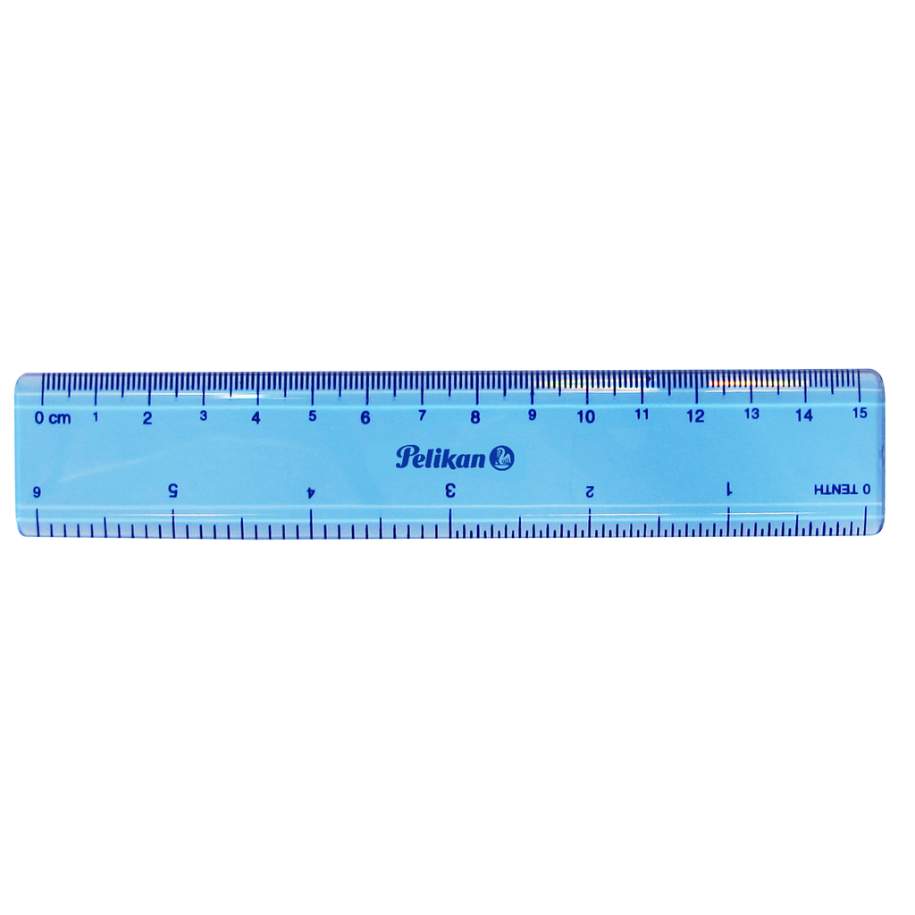 RULER 8815 15 CM BLUE