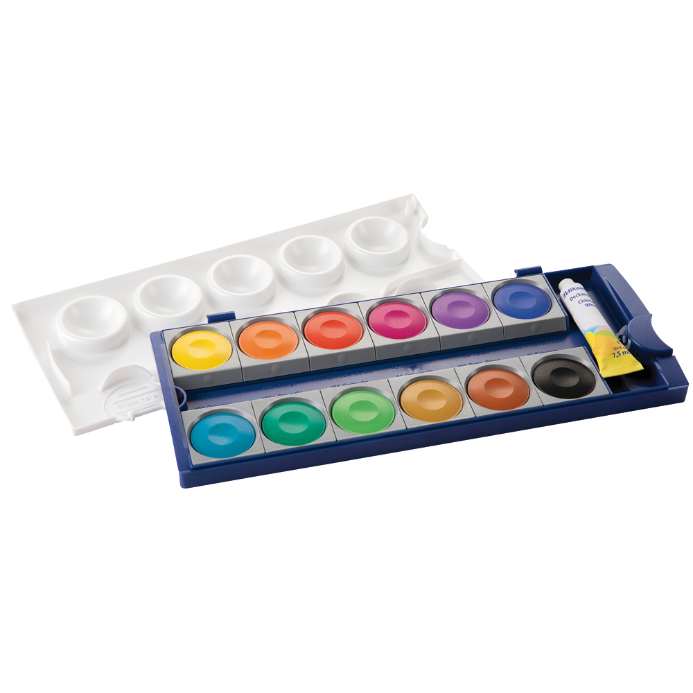 PAINTBOX 735K/12 COLOURS OPAQUE