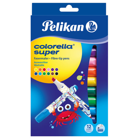 COLORELLA® SUPER 411/PB12 FIBRE-TIP PENS