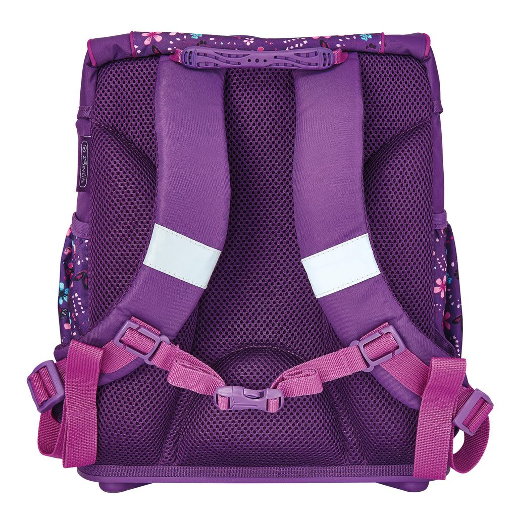 SCHOOLBAG ULTRALIGHT PLUS FLOWERS