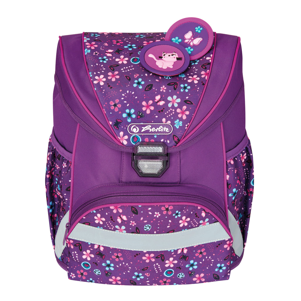 SCHOOLBAG ULTRALIGHT PLUS FLOWERS