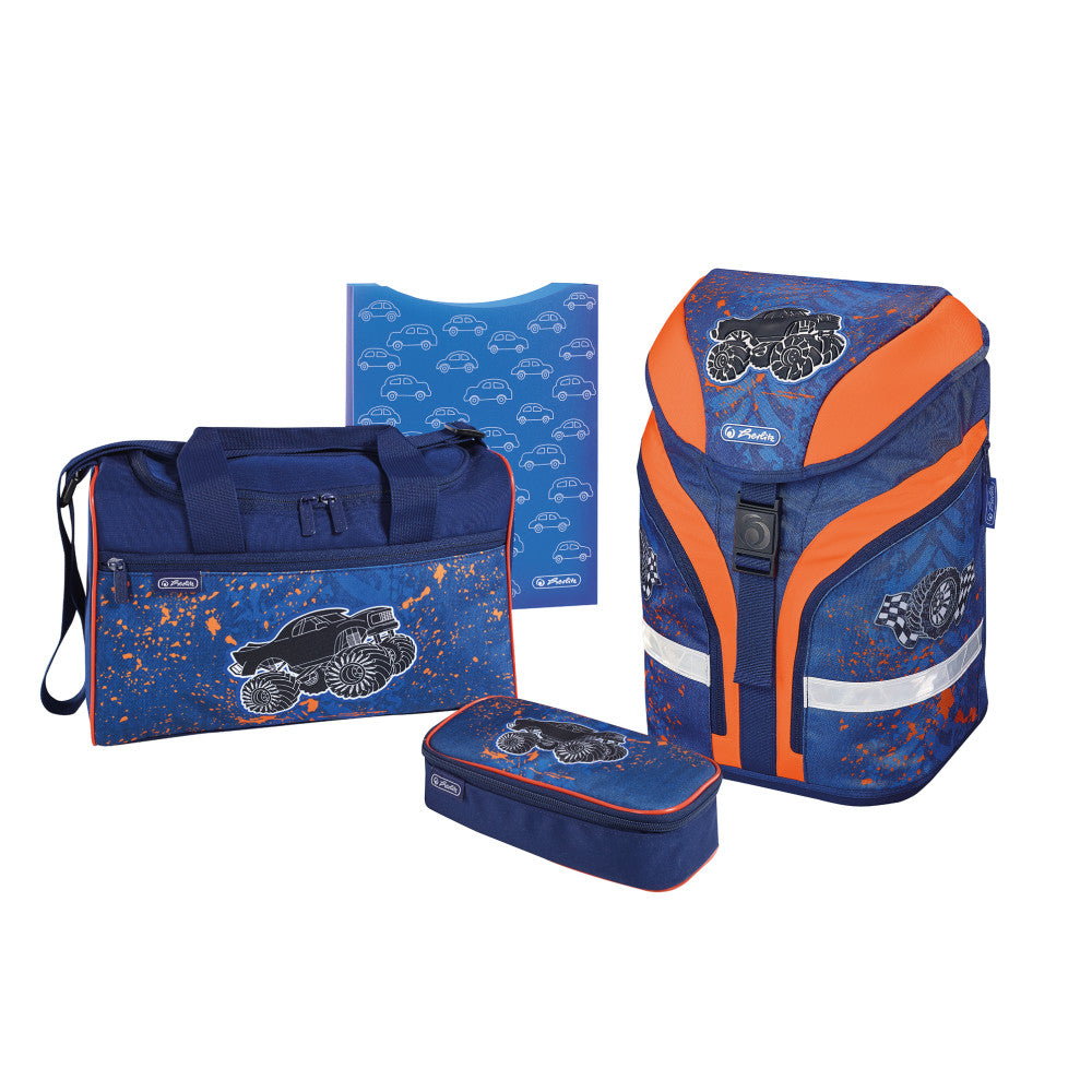SCHOOLBAG MOTION PLUS MONSTER TRUCK