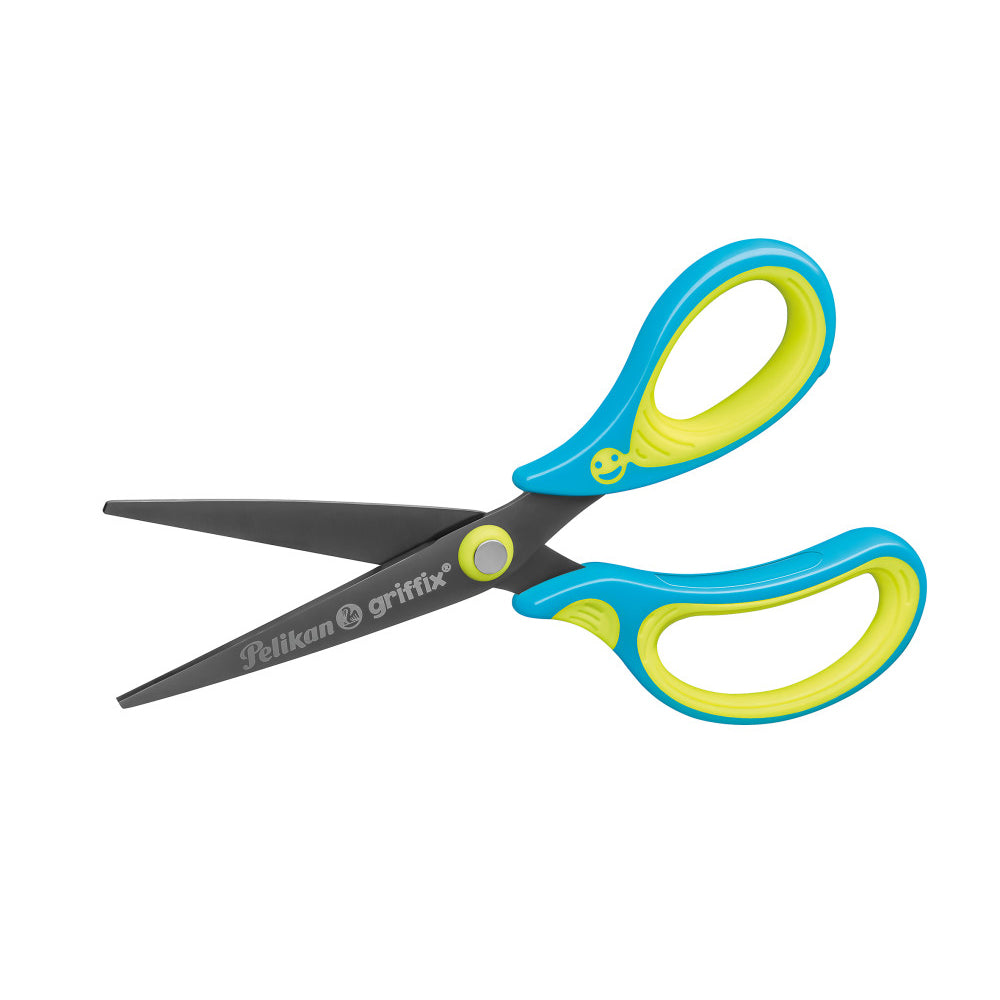 GRIFFIX® SCISSORS NEON FRESH BLUE RIGHTHAND
