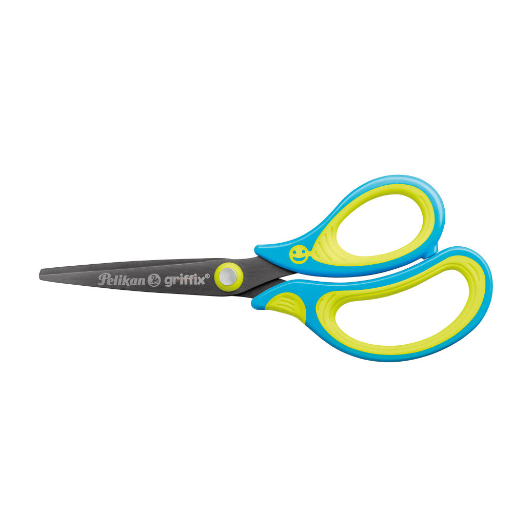 GRIFFIX® SCISSORS NEON FRESH BLUE RIGHTHAND