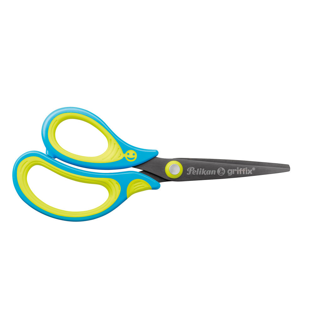 GRIFFIX® SCISSORS NEON FRESH BLUE LEFTHAND