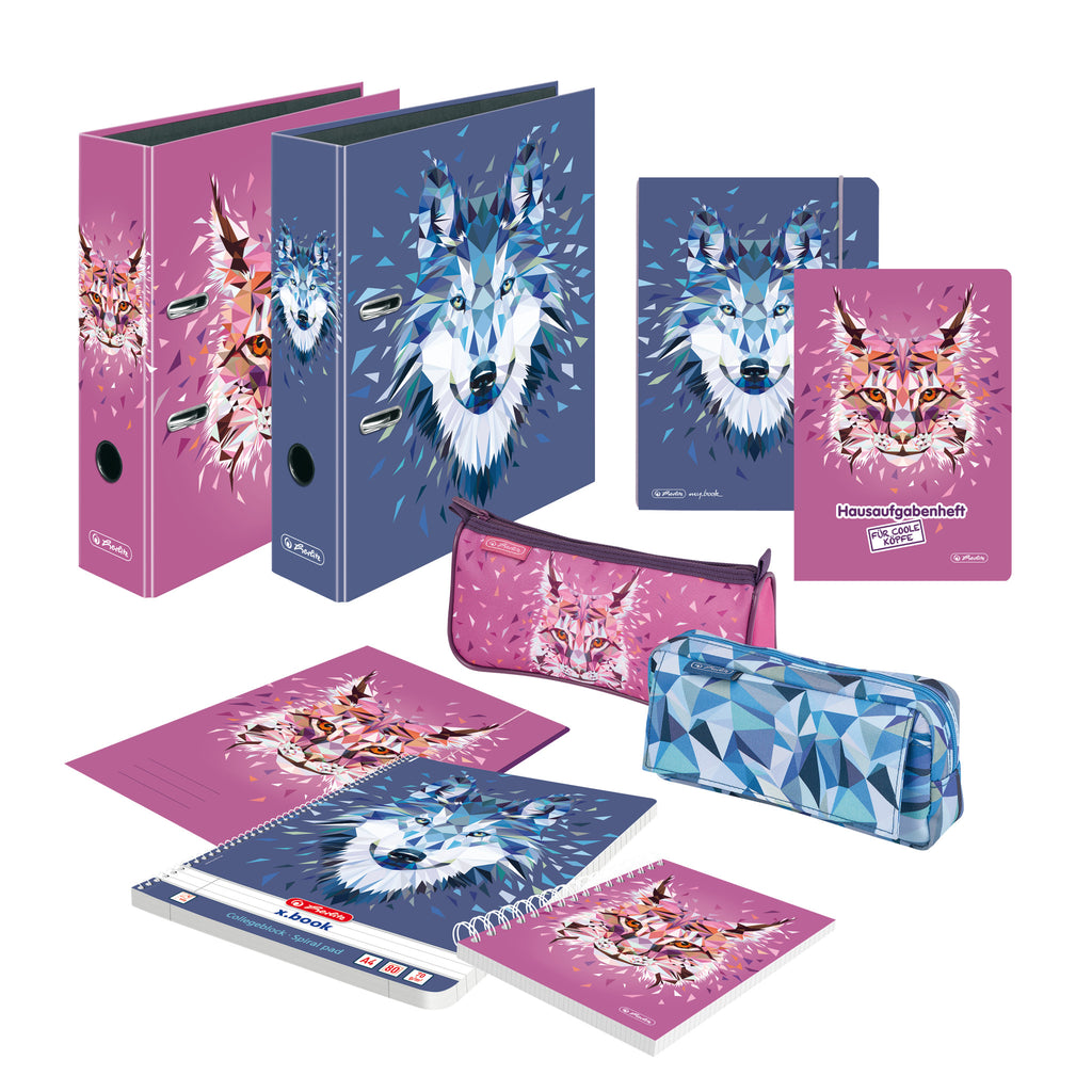 ART STORING FILE A4 WILD ANIMALS LYNX