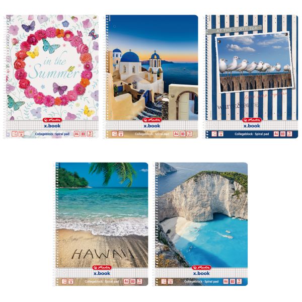 SPIRAL PAD A4/80 THE HEAT IS ON