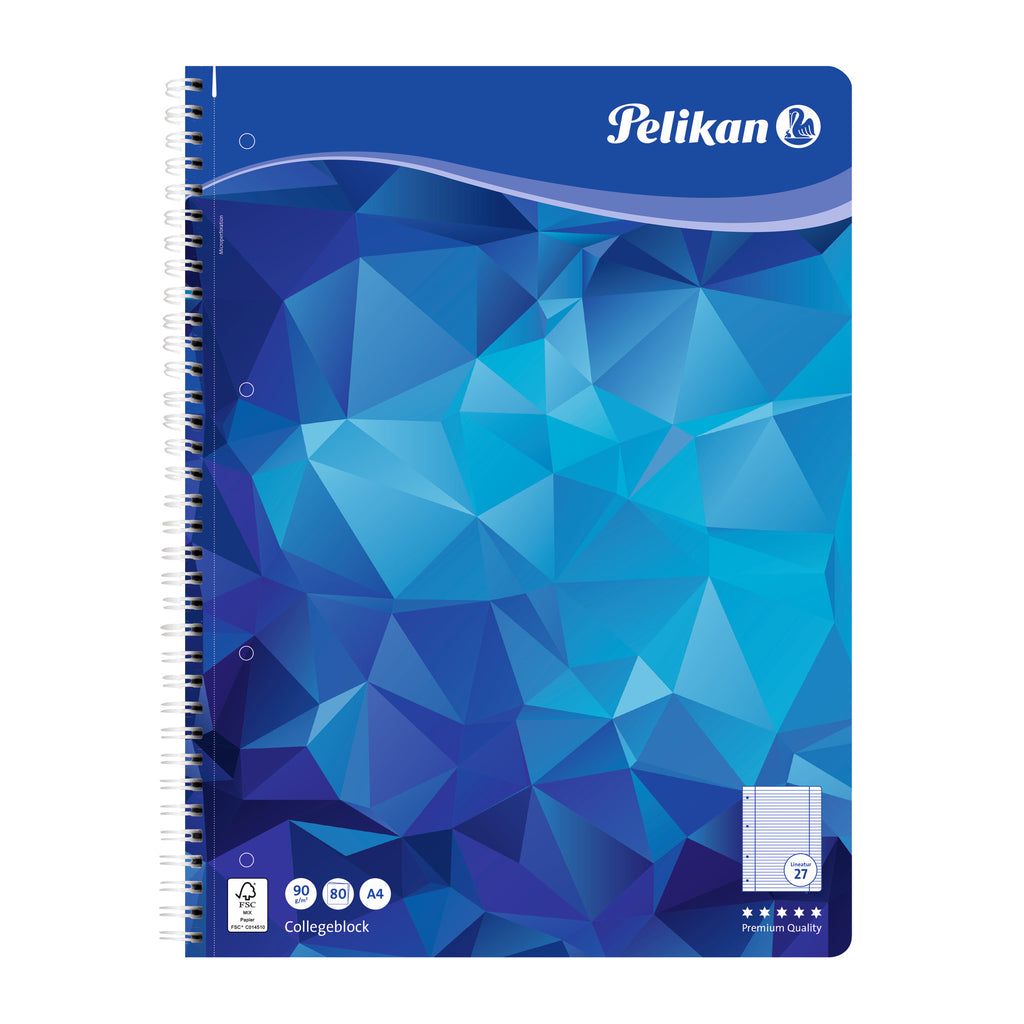 SPIRAL PAD A4/80 SHEETS RULED